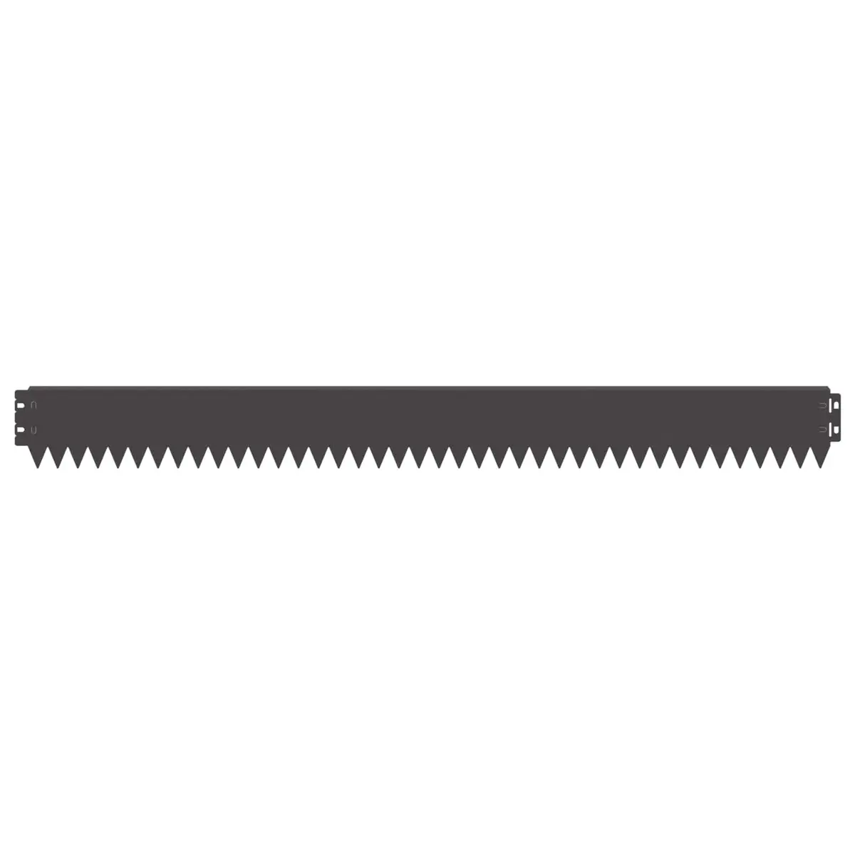 Steel Garden Lawn Edging Flexible Landscape Border 103x10cm Black 20 Pieces