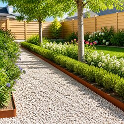 Reliable 10-Piece Steel Edging Set for Your Garden