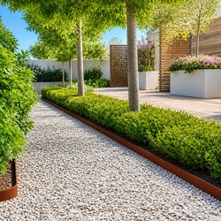 Reliable Garden Border Edging - 20 Steel Pieces