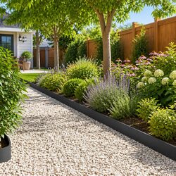 Affordable and Practical Steel Lawn Edging - 10 pcs