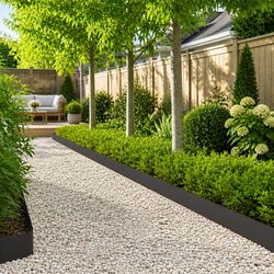 Reliable Steel Garden Edging - 20 Pieces for Outdoor Use