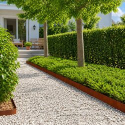 Reliable Lawn Edging 20 pcs 100 x 15 cm Steel Borders