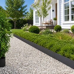 Reliable Garden Edging: 10 Flexible Steel Panels