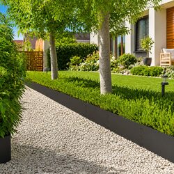 Value-Driven Steel Garden Lawn Edging Set - 20 Pieces