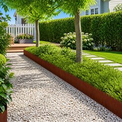 Reliable Steel Garden Edging: 10 Durable Pieces