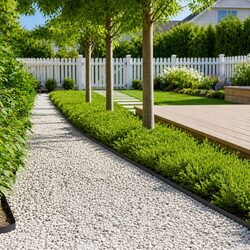 Reliable Black Steel Lawn Edging - 10 Piece Set