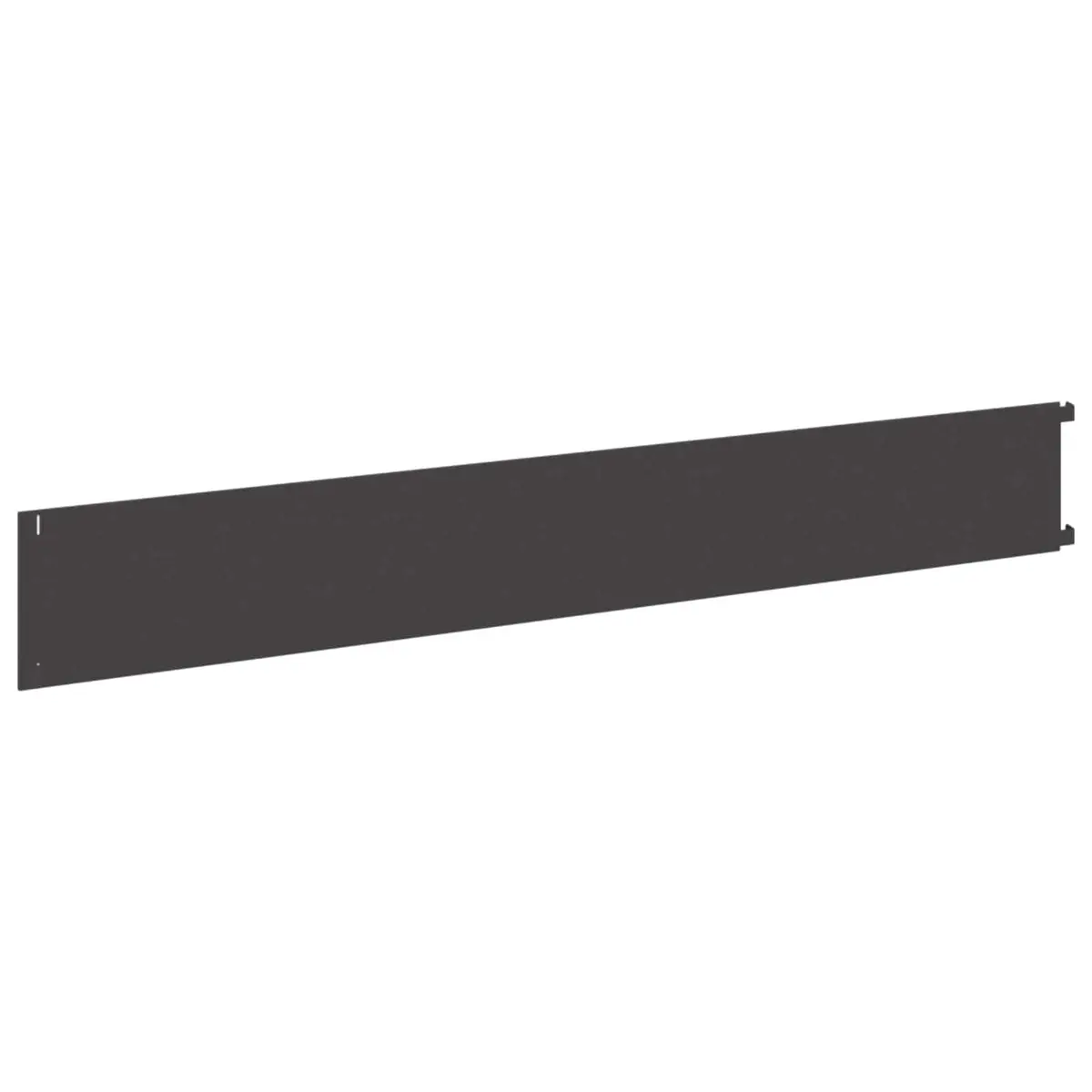 Garden Lawn Edging Border Steel Flexible 10 Pieces Black