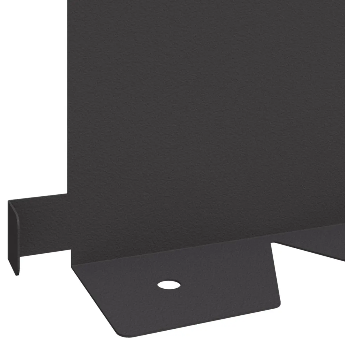 Garden Lawn Edging Border Steel Flexible 10 Pieces Black