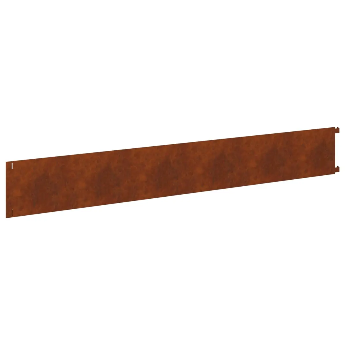 Garden Lawn Edging Border Flexible Steel Landscape Edging 20 Piece Brown