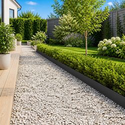 Reliable Black Steel Lawn Edging for Your Garden