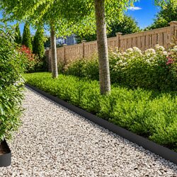 Quality Garden Lawn Edging - 10 Steel Pieces for Your Garden
