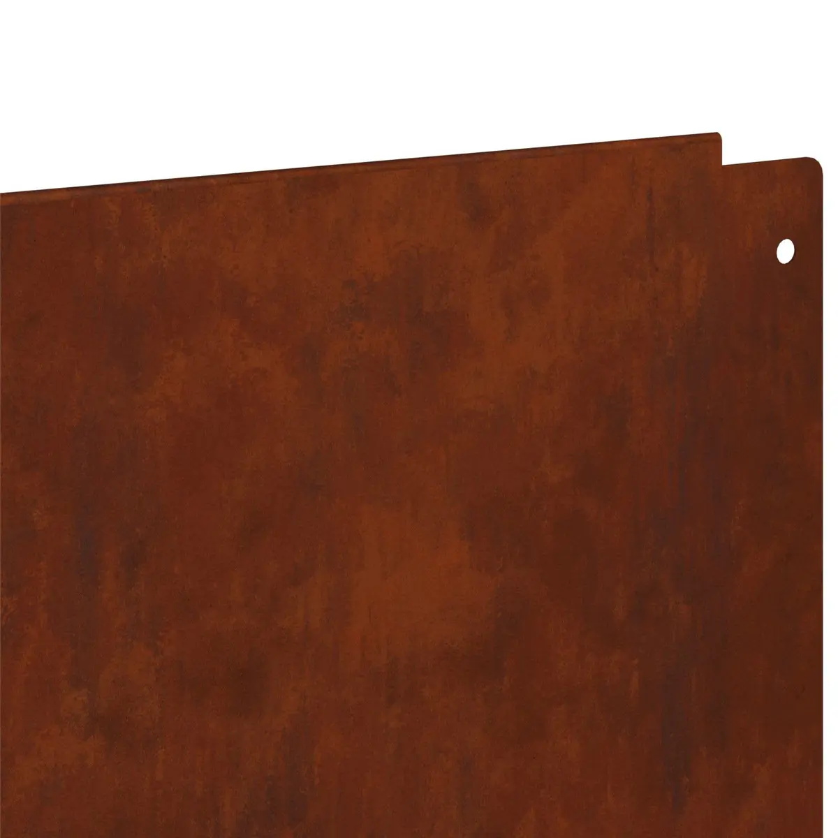 Steel Garden Lawn Edging 100x15cm Brown 10 Piece
