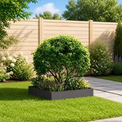 Practical Steel Lawn Edging 60x60x20cm for Gardens