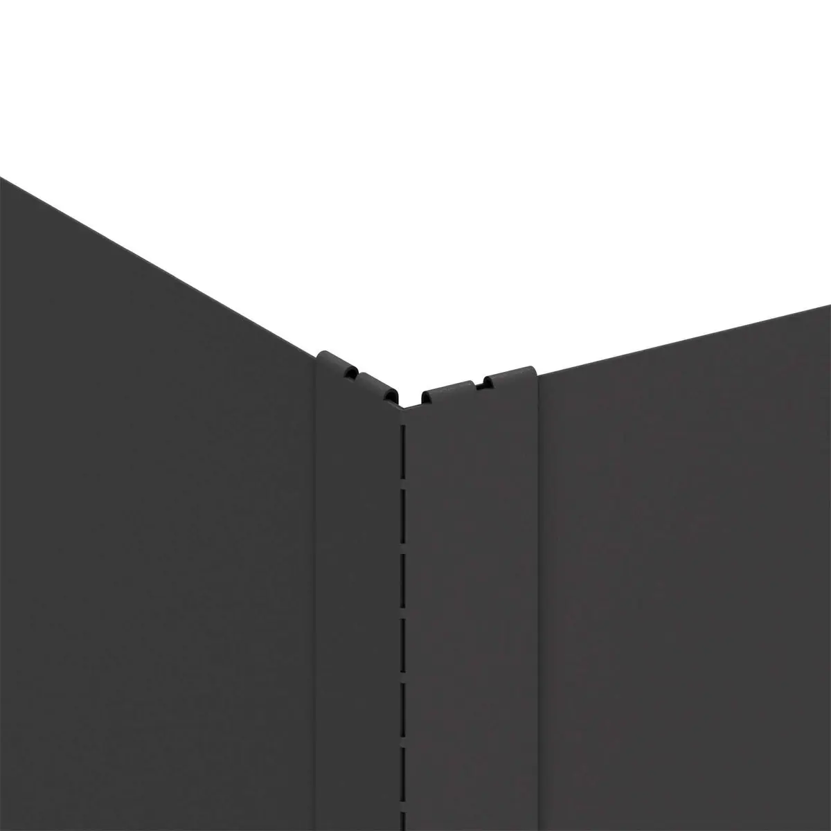 Steel Lawn Edging Border 60x60x20cm Landscape Pathway Black