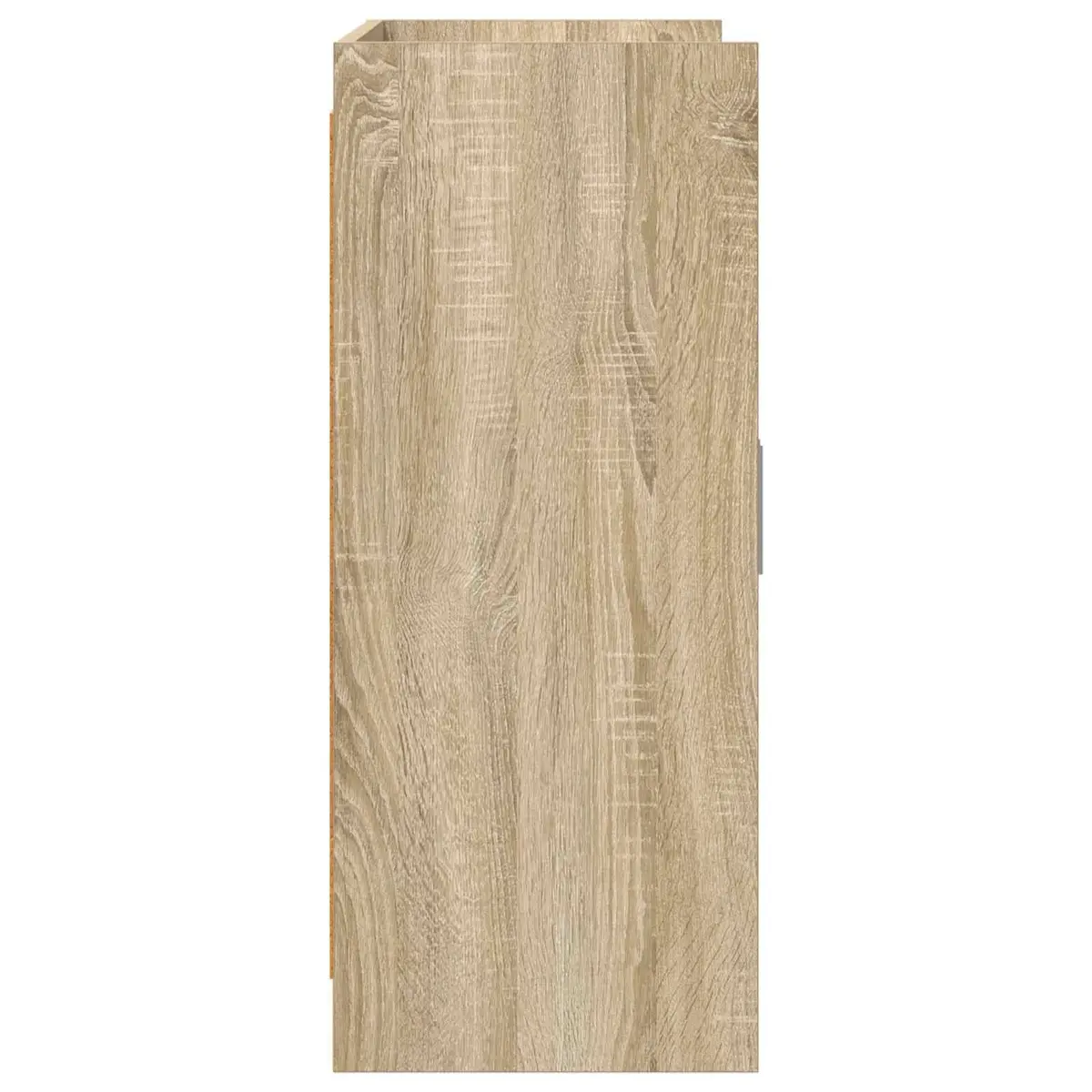 Brown Engineered Wood Sideboard Cabinet