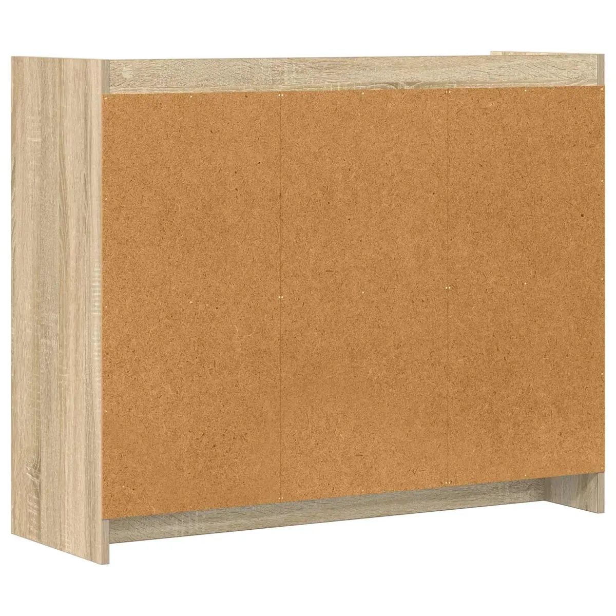 Brown Engineered Wood Sideboard Cabinet