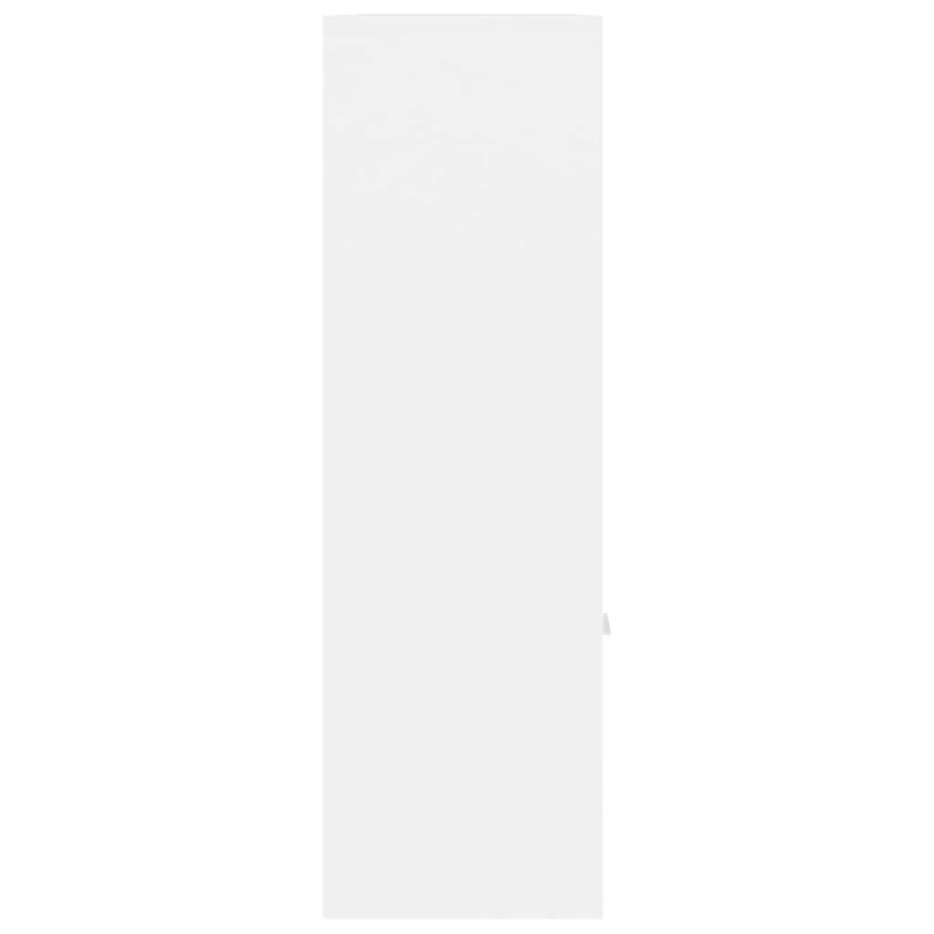 Book Cabinet White 98x30x98 cm Open Shelving Unit Storage Organizer Cubes