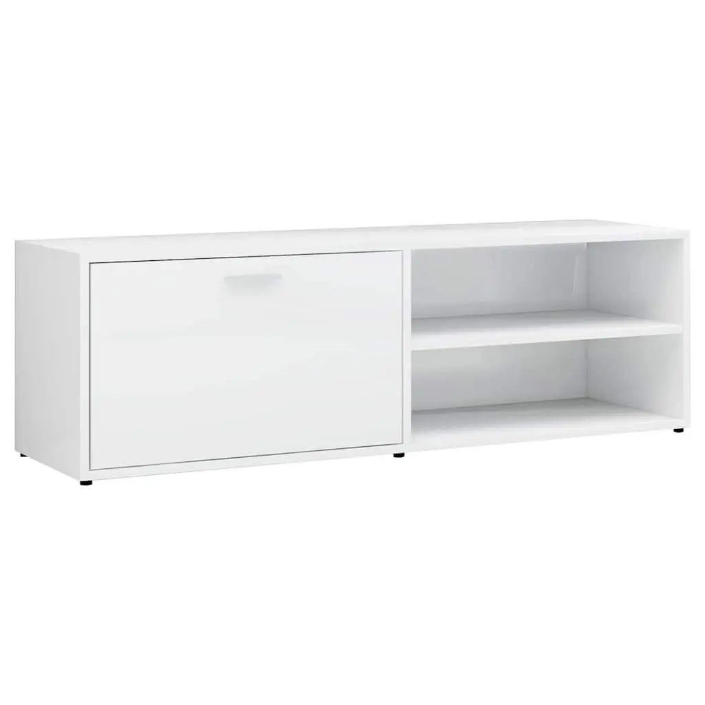 White High Gloss TV Cabinet