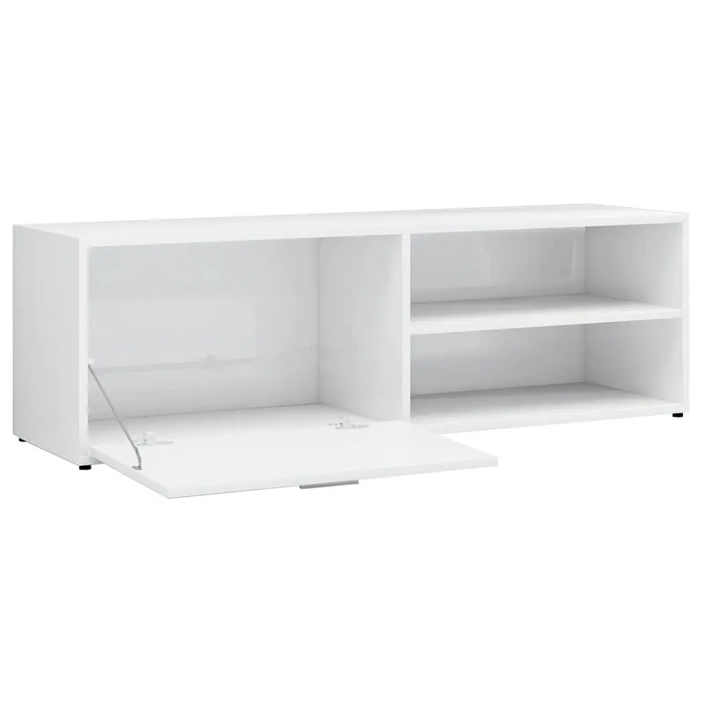 White High Gloss TV Cabinet