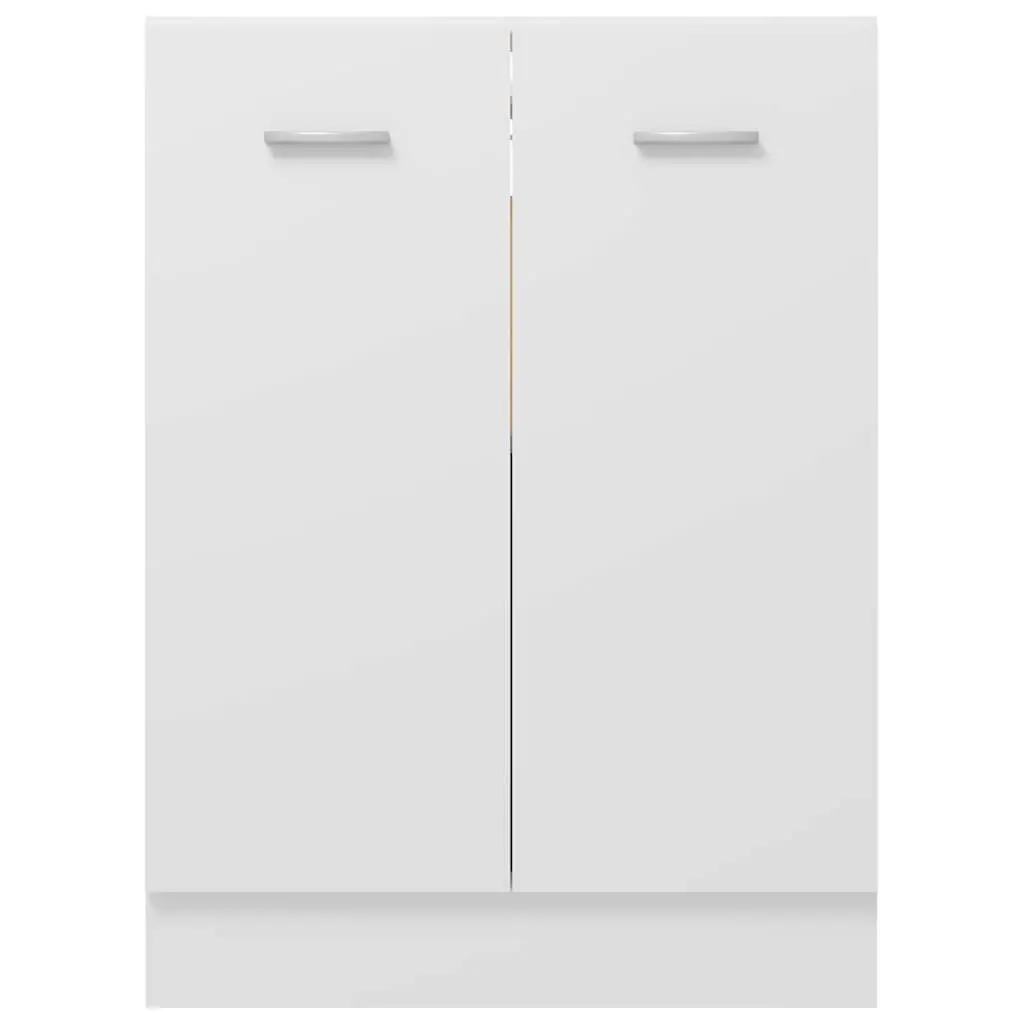 Kitchen Cabinet Storage Cupboard with Shelves 60x46x81.5cm White