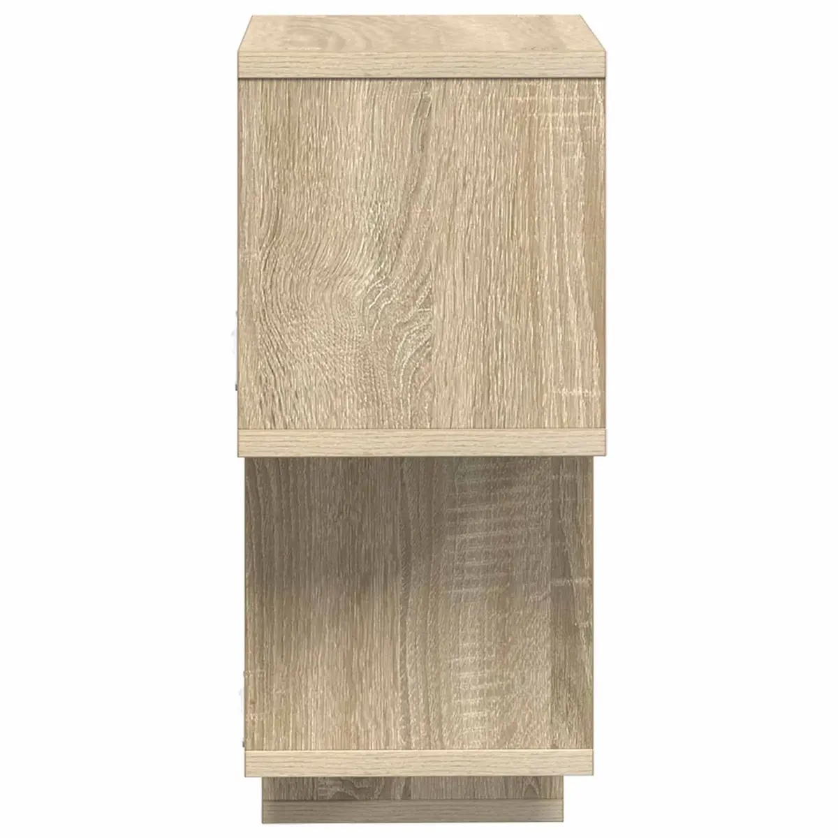Floating Wall Shelf Brown Sonoma Oak 87x20x55cm Modern Storage Organizer