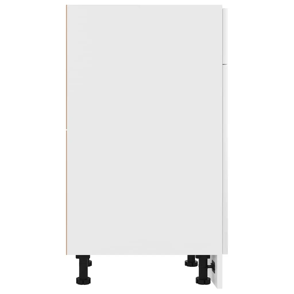 White Drawer Cabinet for Storage Needs 30x46x81.5cm