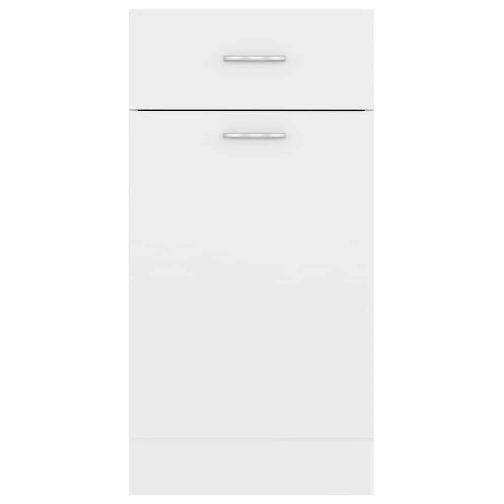 White Kitchen Storage Sideboard 40x46x81.5cm
