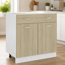 Reliable Brown Engineered Wood Drawer Bottom Organizer