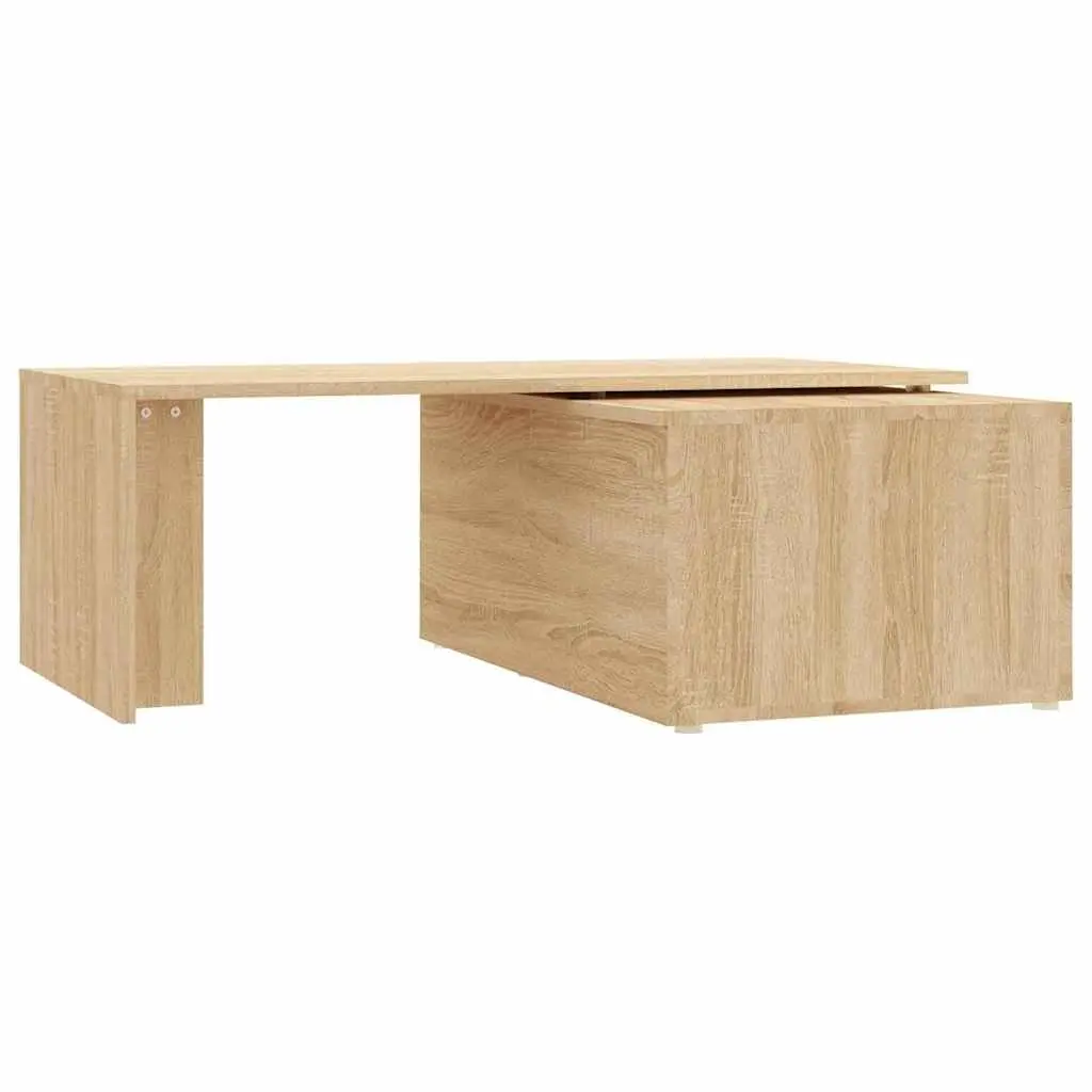 Coffee Table Brown Engineered Wood Living Room Furniture 150x50x35cm