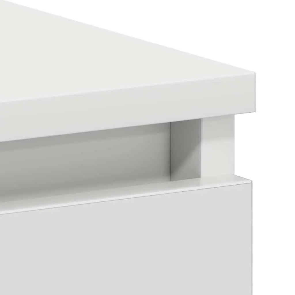 Office Desk Engineered Wood 90cm White Workstation Study Table