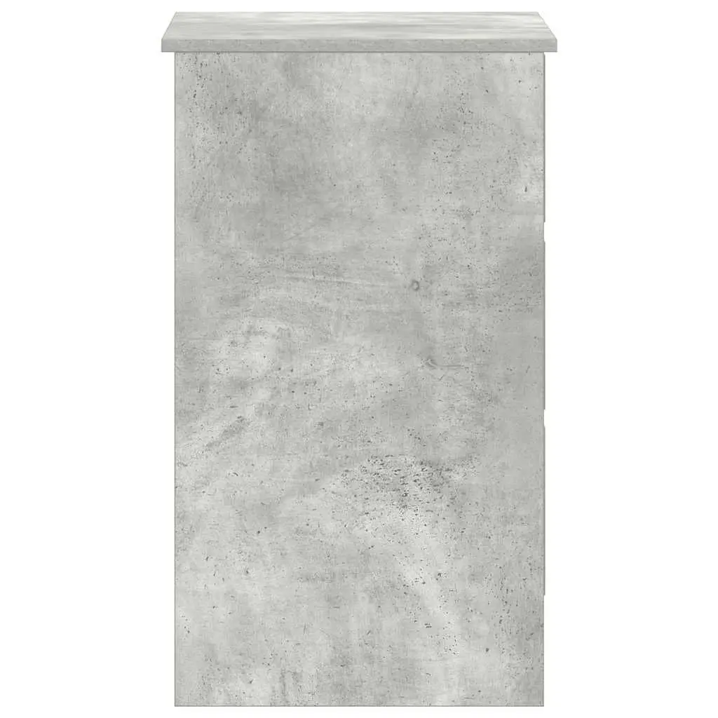 Concrete Grey Desk, 90cm