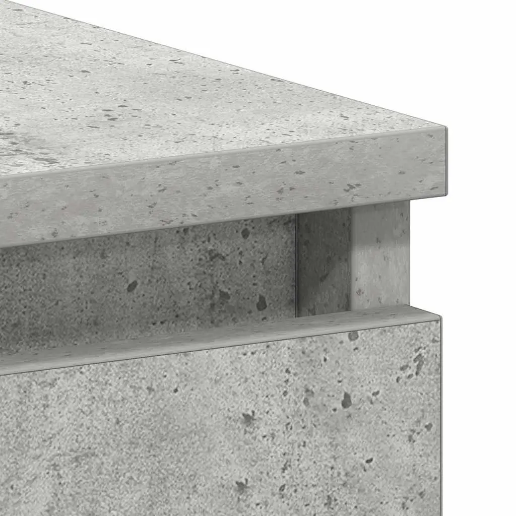 Concrete Grey Desk, 90cm
