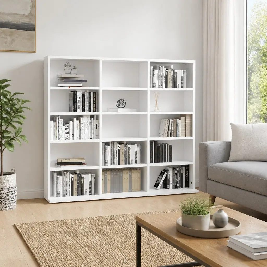 White CD Cabinet for Storage Solutions