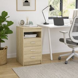 Practical Brown Drawer Cabinet for Everyday Storage