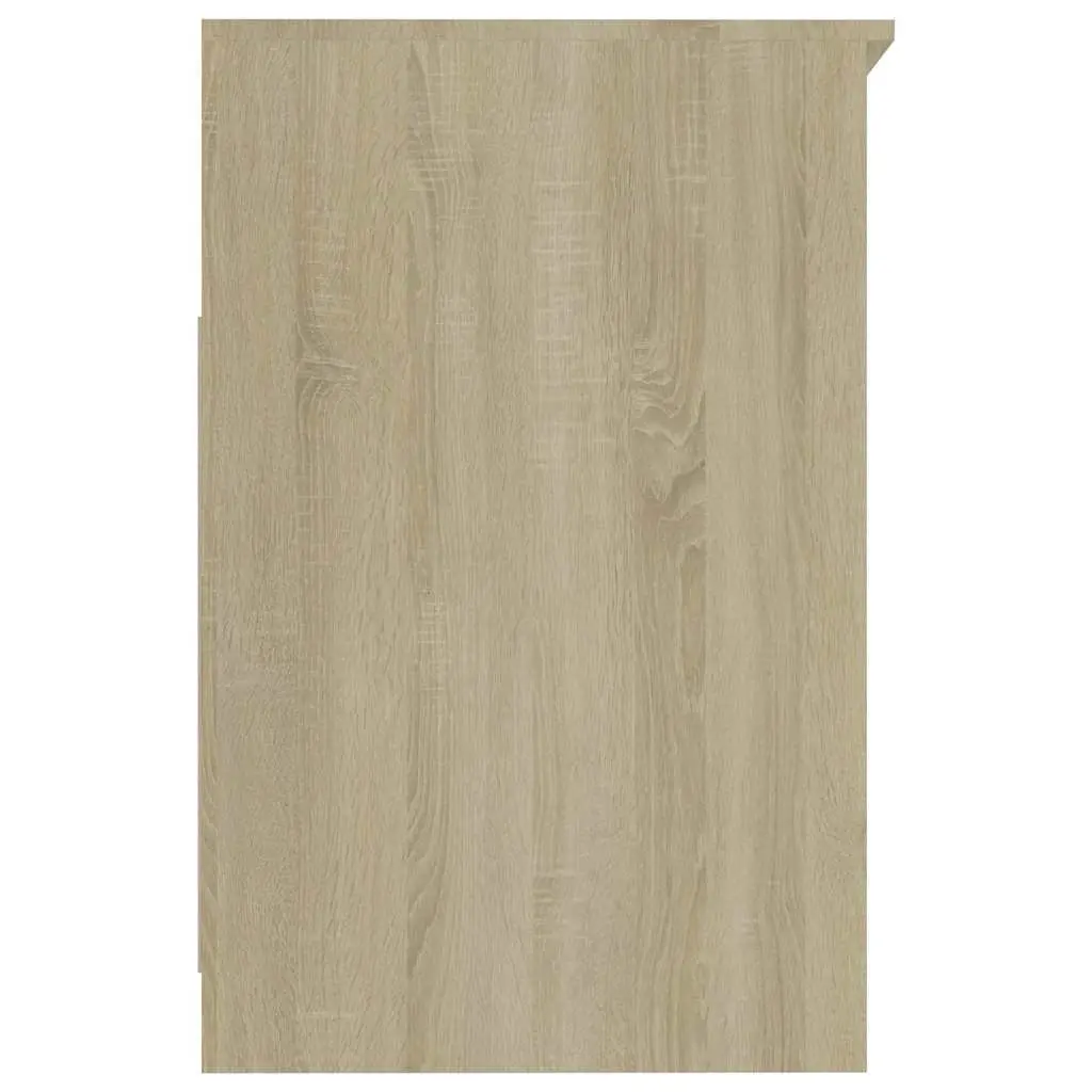Drawer Cabinet Storage Furniture 3 Drawers Open Shelf 40 x 50 x 76 cm Brown Engineered Wood