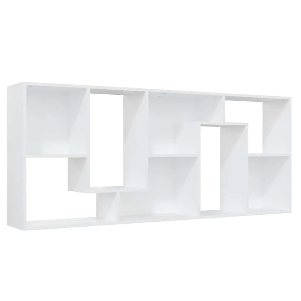 Book Cabinet Storage Unit Organiser 67x24x161 cm White