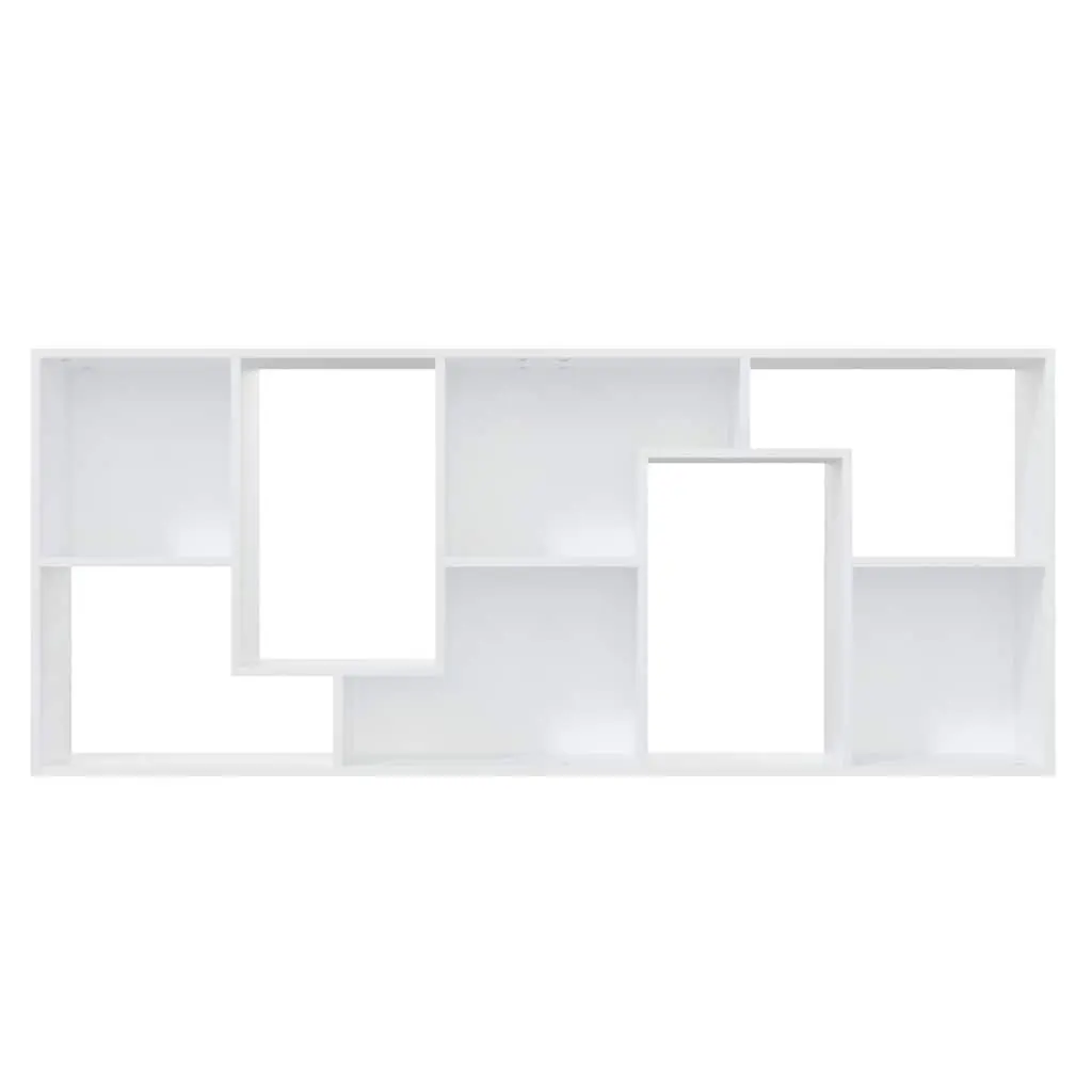 Book Cabinet Storage Unit Organiser 67x24x161 cm White