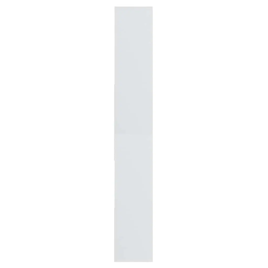 Book Cabinet Storage Unit Organiser 67x24x161 cm White
