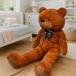 XXL Teddy Bear Brown 160cm - Practical & Affordable