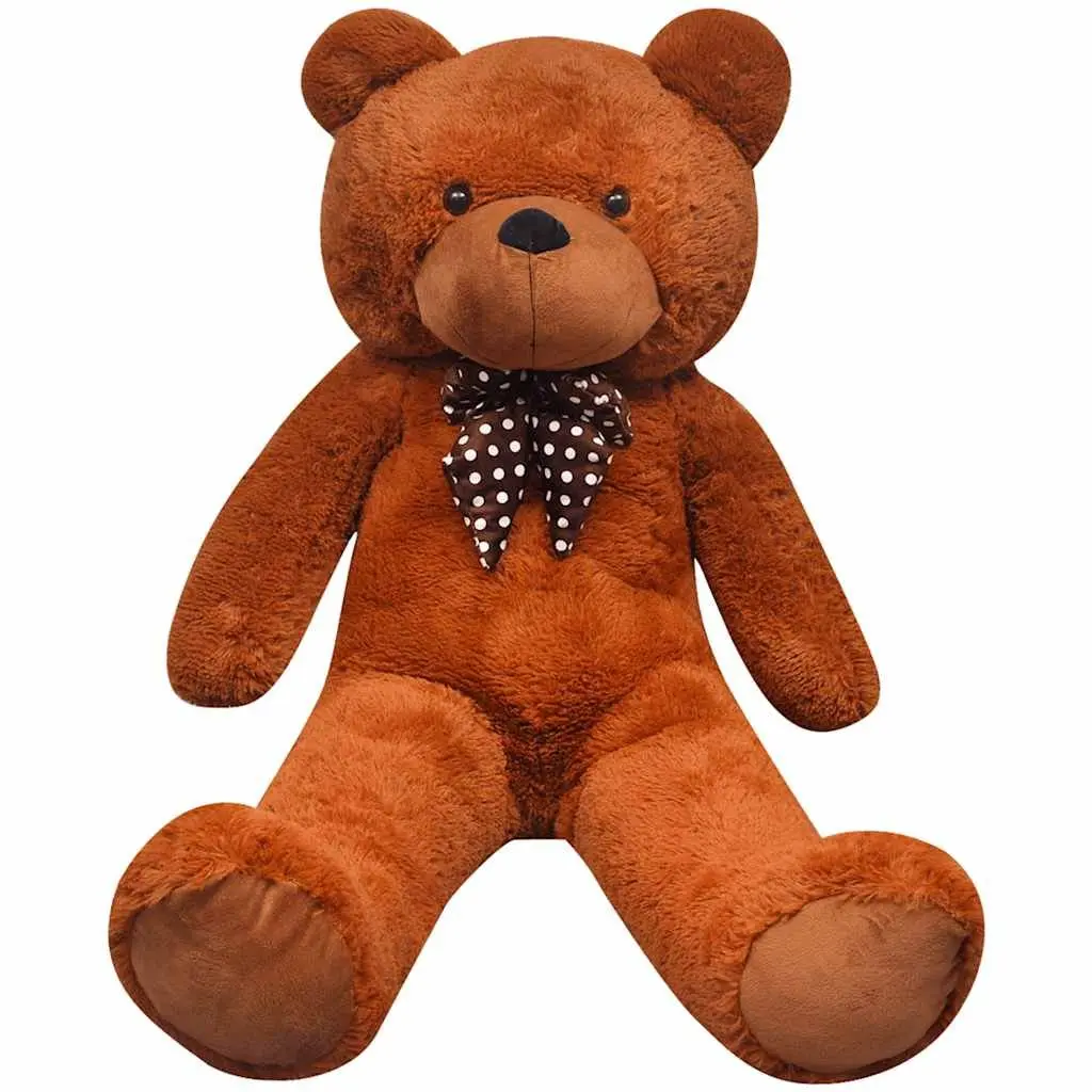 XXL Soft Plush Teddy Bear Cuddly Toy 160cm Brown