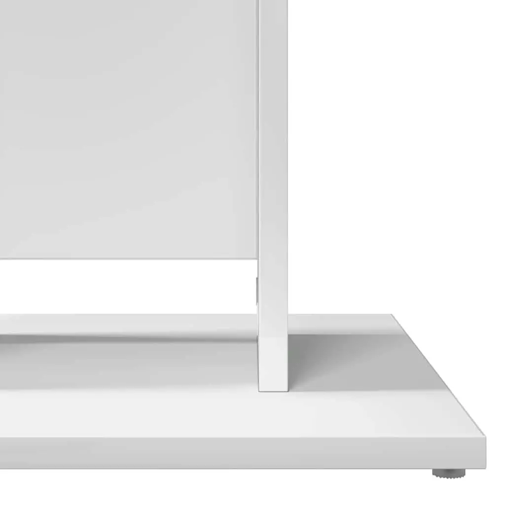 Bistro Table White 60x60x75 cm Kitchen Dining Room High Table Engineered Wood