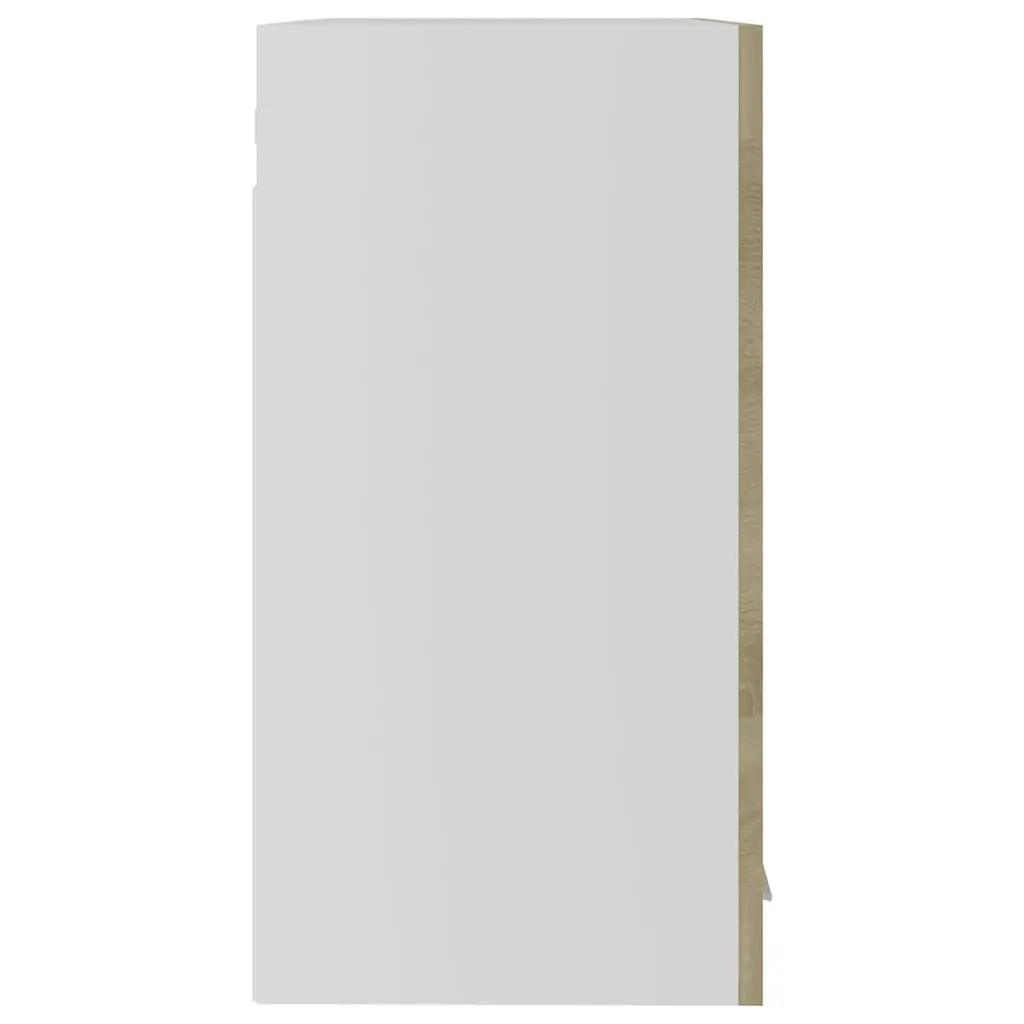 Brown Kitchen Cabinet with Glass Doors