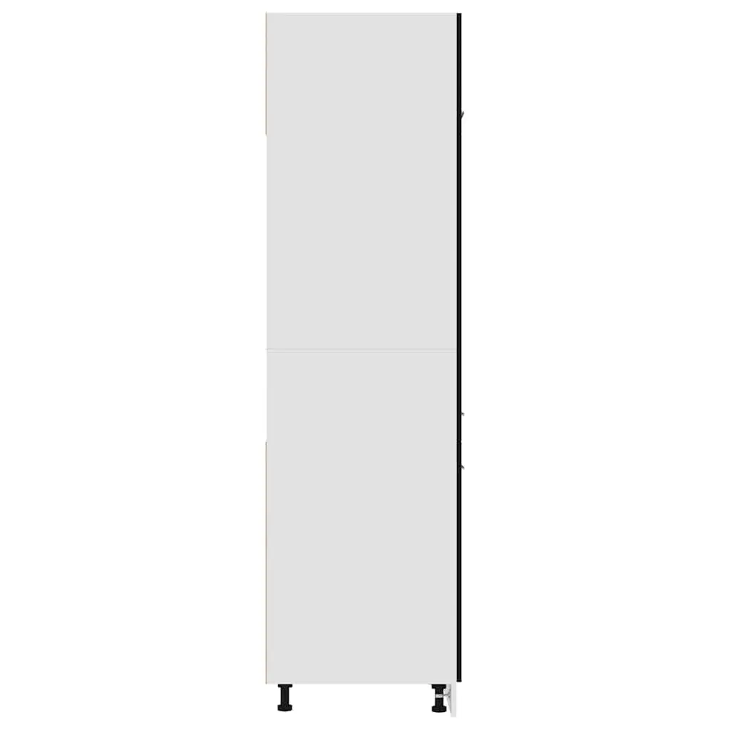 Black Kitchen Refrigerator Cabinet for Storage