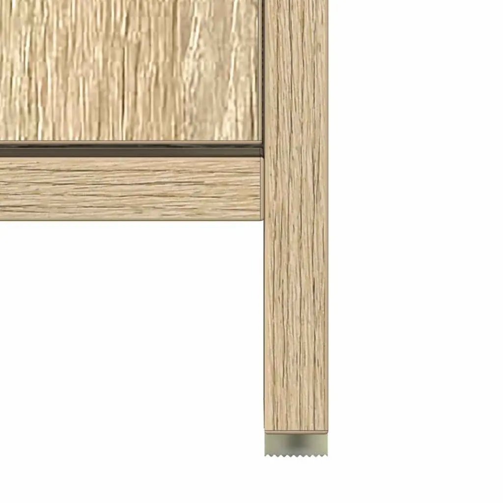 Bathroom Cabinet Storage Cupboard 60 x 33 x 61 cm Brown Engineered Wood