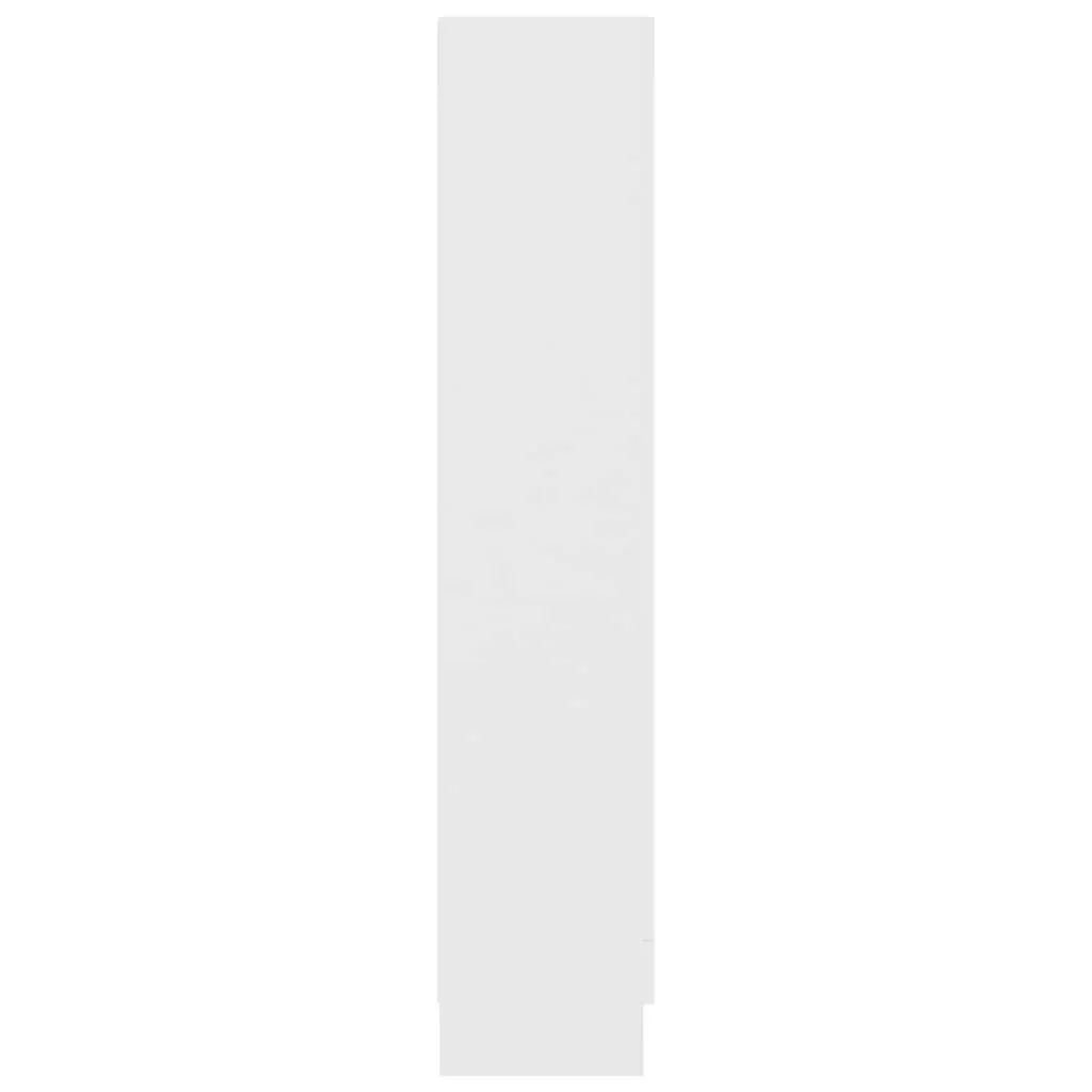 White Book Cabinet with 4 Compartments