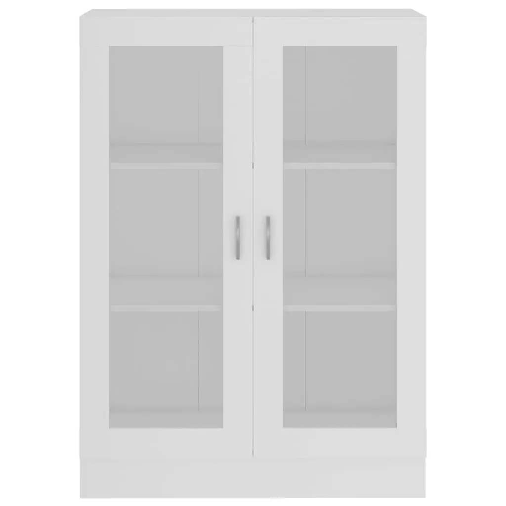 White Vitrine Cabinet for Organized Spaces