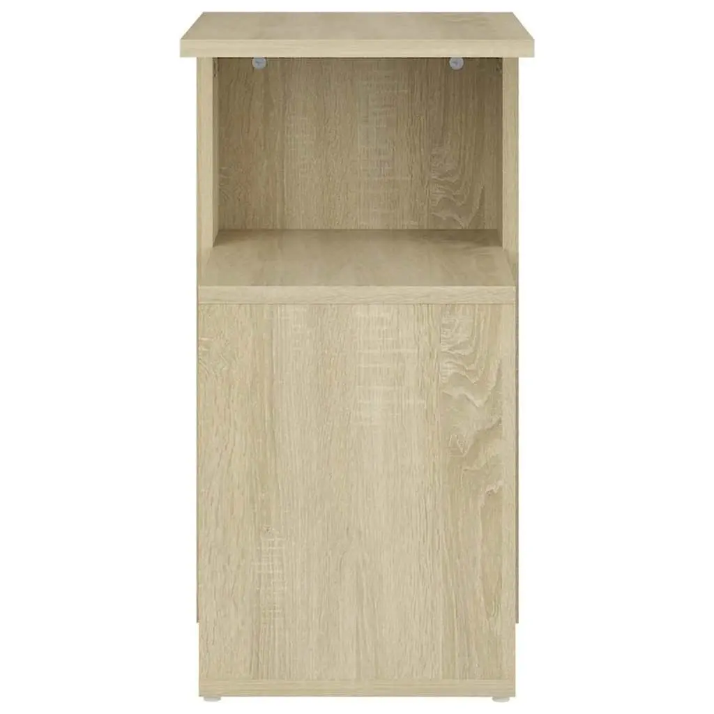 Side Table Storage 36x30x56cm Brown