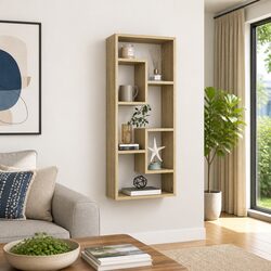 Durable Brown Wall Shelf for Your Home Needs