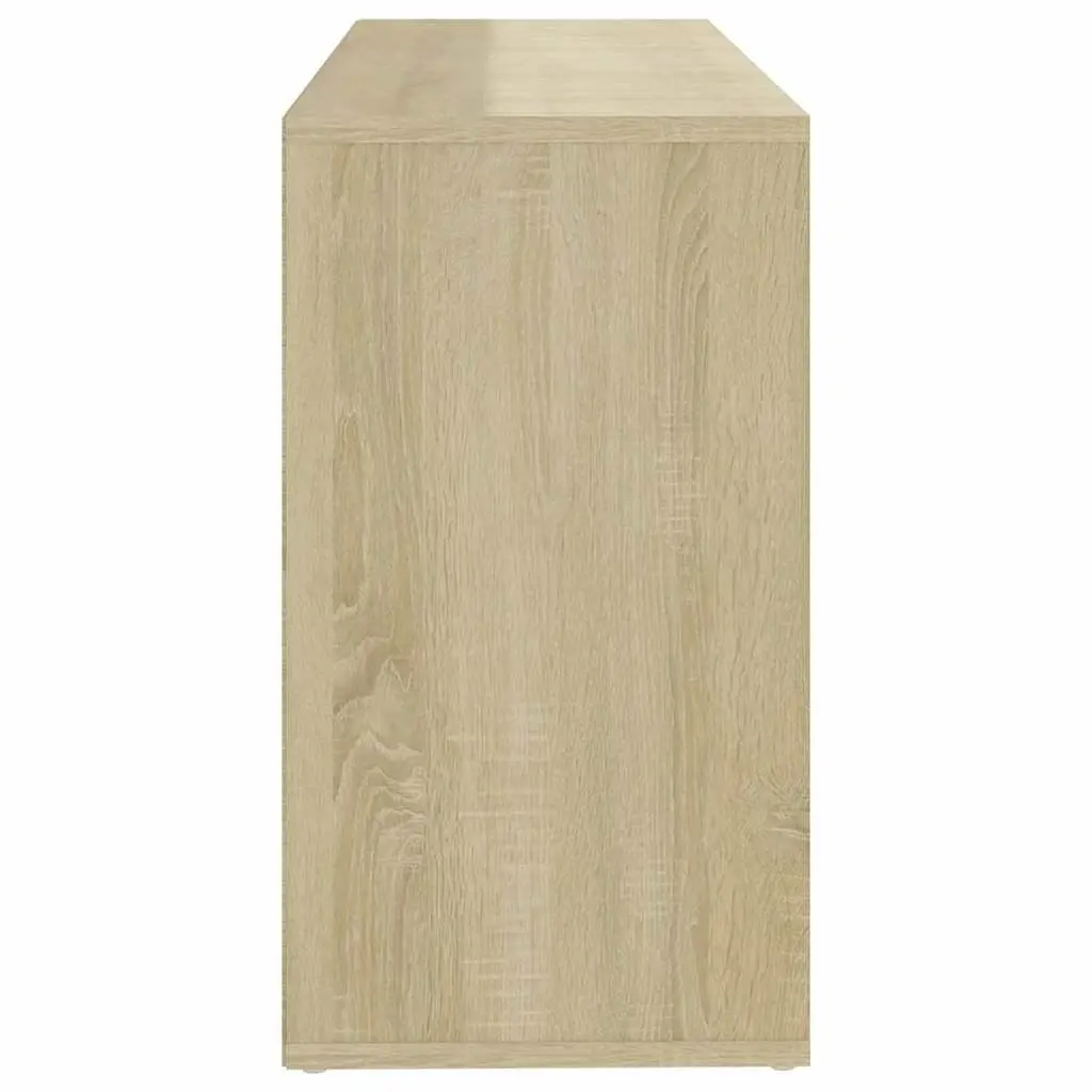 Shoe Bench Storage Cabinet Organiser 10 Shelves Beige 103x30x55 cm
