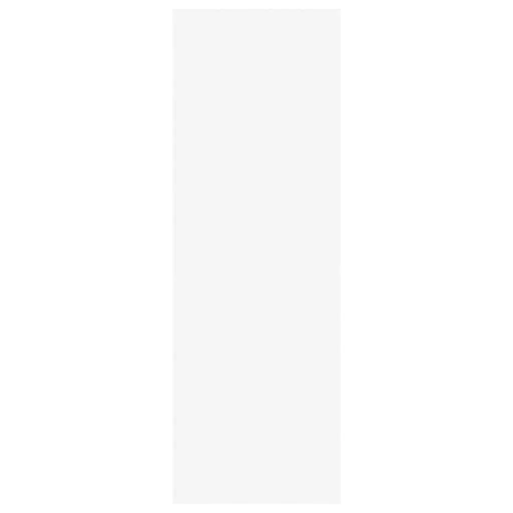 TV Cabinet Wall-Mounted Living Room Storage Unit 2 Shelves White 30.5 x 30 x 90 cm